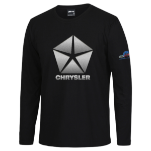 Chrysler Brushed Metal Logo Long Sleeve Shirt