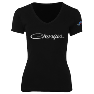 Charger Chrome Logo Womens T-Shirt