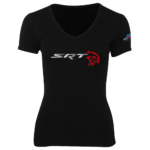 SRT Brushed Metal Logo Womens T-Shirt
