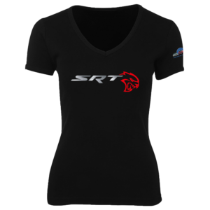 SRT Brushed Metal Logo Womens T-Shirt