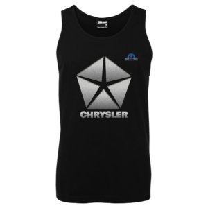Chrysler Brushed Metal Logo Singlet