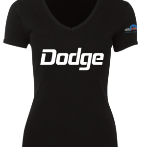Dodge Logo White Womens